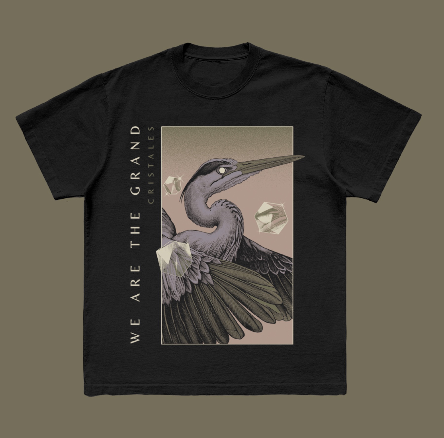 Cristales T-shirt mockup